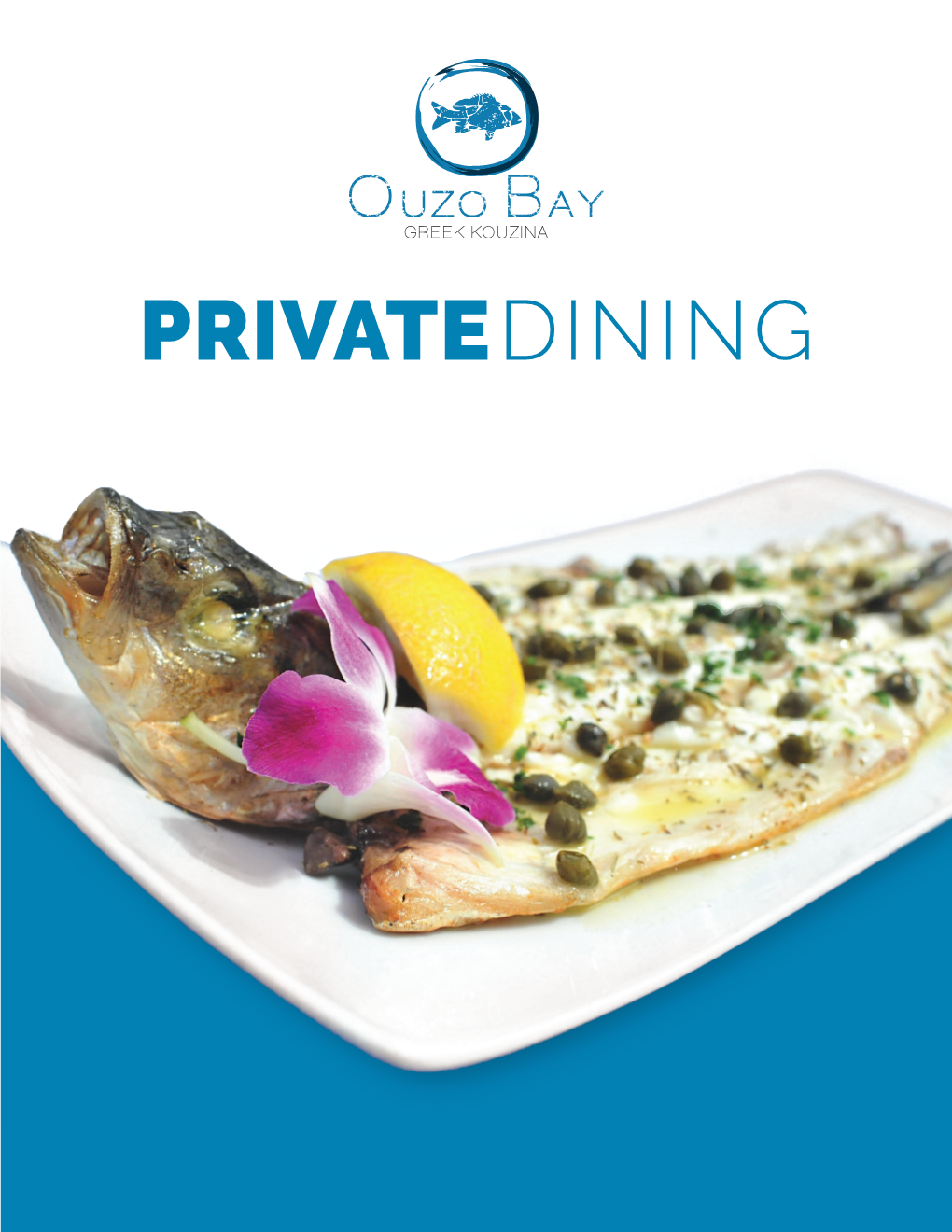 PRIVATEDINING “Contemporary Mediterranean Cuisine with a Strong Greek Influence”