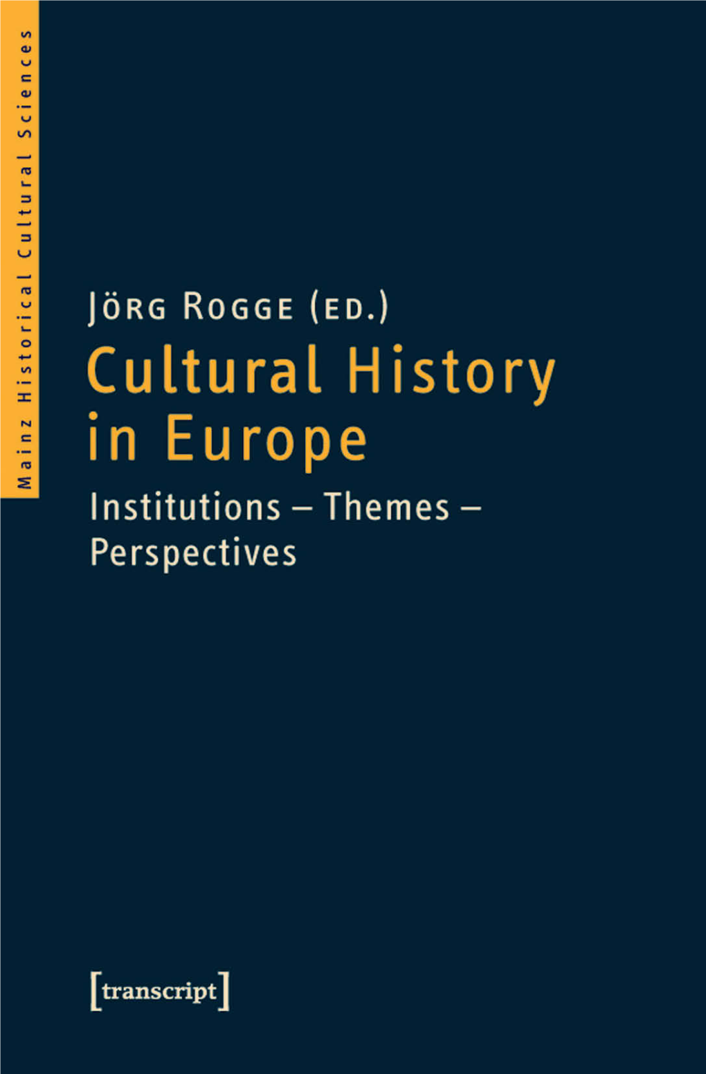 Cultural History in Europe