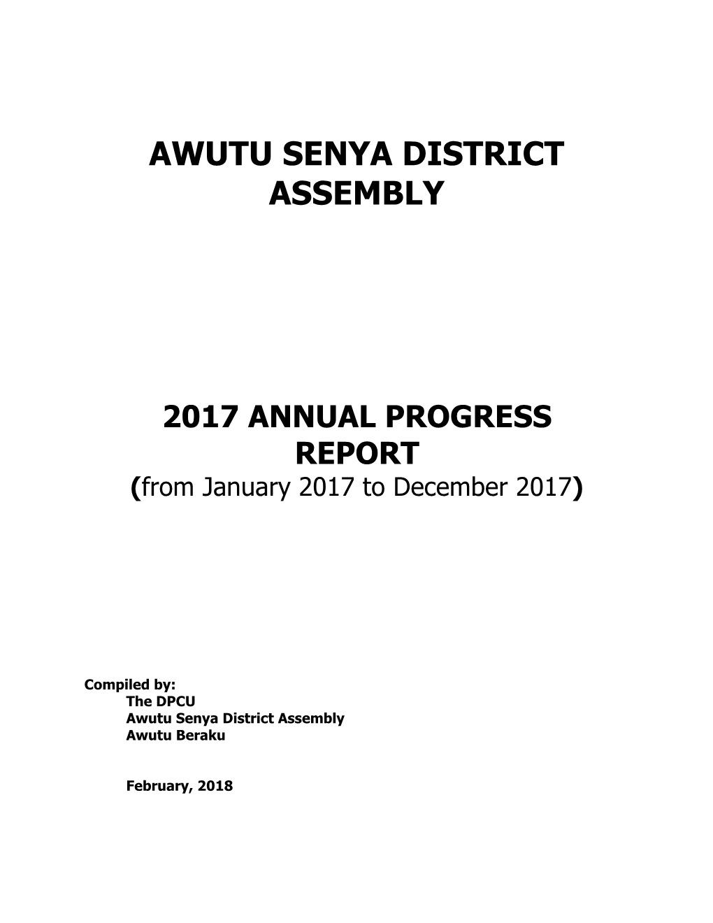 Awutu Senya District Assembly