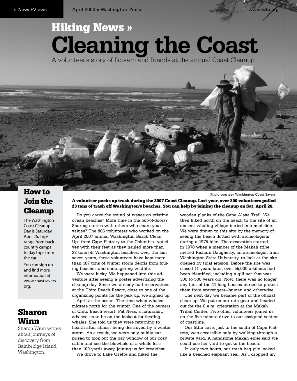 Cleaning the Coast a Volunteer’S Story of Flotsam and Friends at the Annual Coast Cleanup