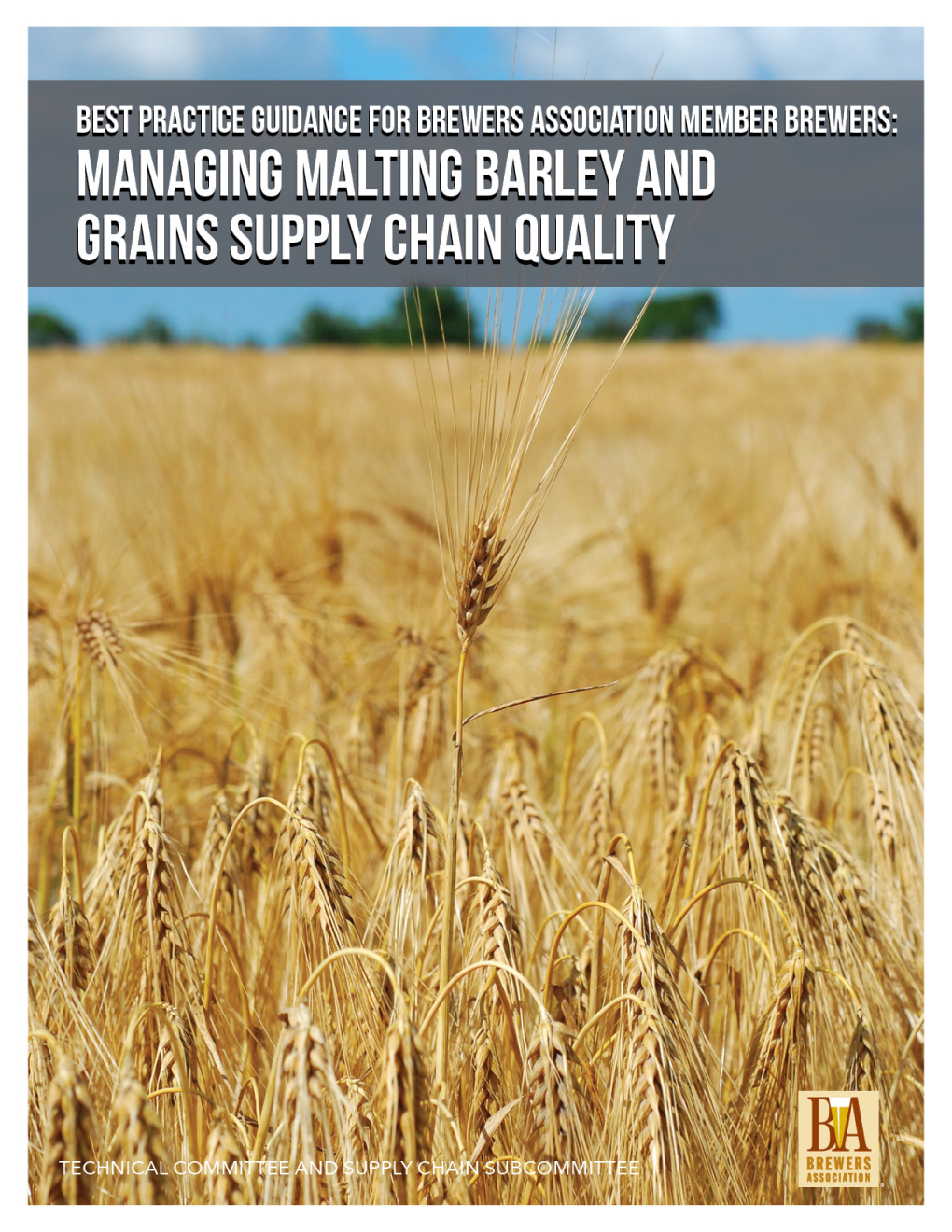 Managing Malting Barley and Grains Supply Chain Quality