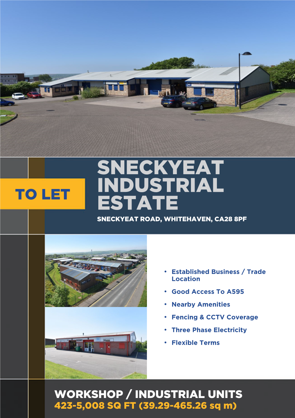 Sneckyeat Industrial Estate Ca28 Sneckeyat Road, Whitehaven 8Pf