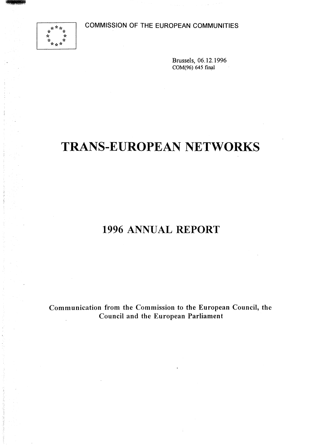 Trans-European Networks