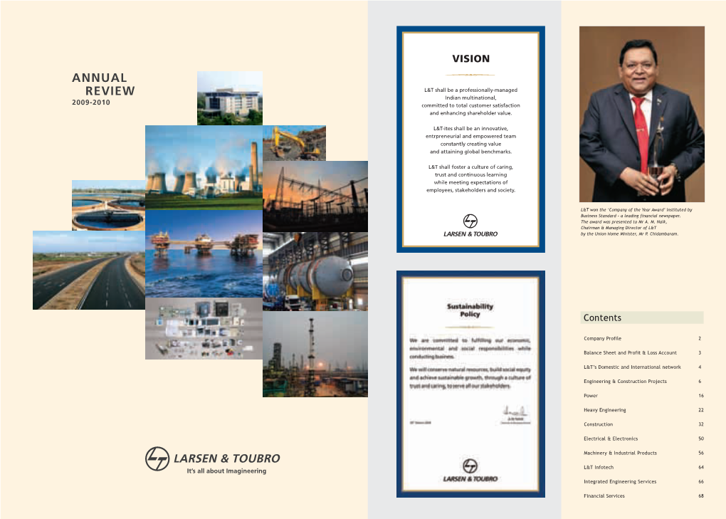 L&T Annual Review 2009-2010