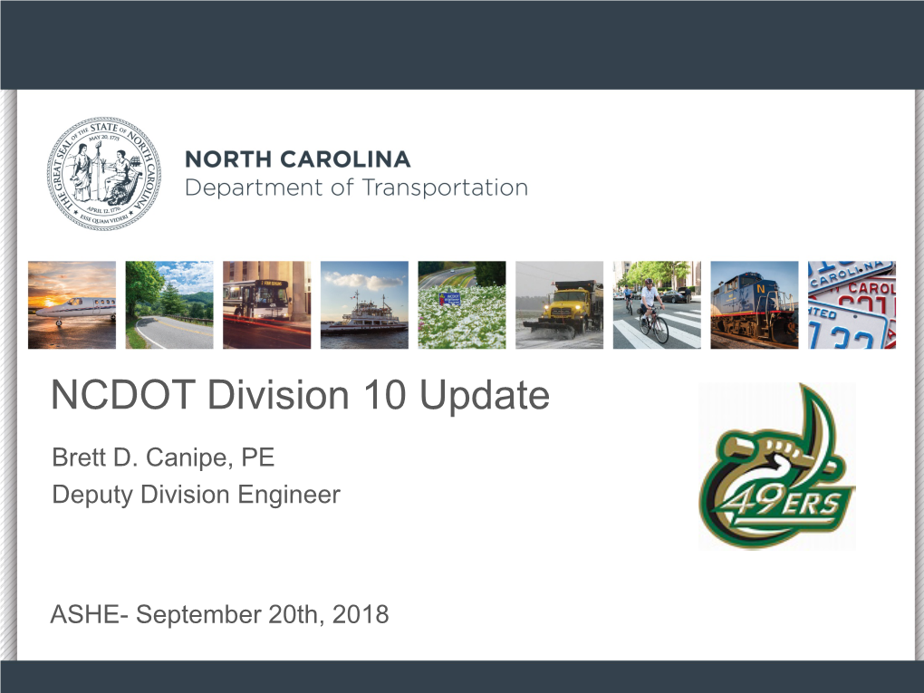 NCDOT Division 10 Update