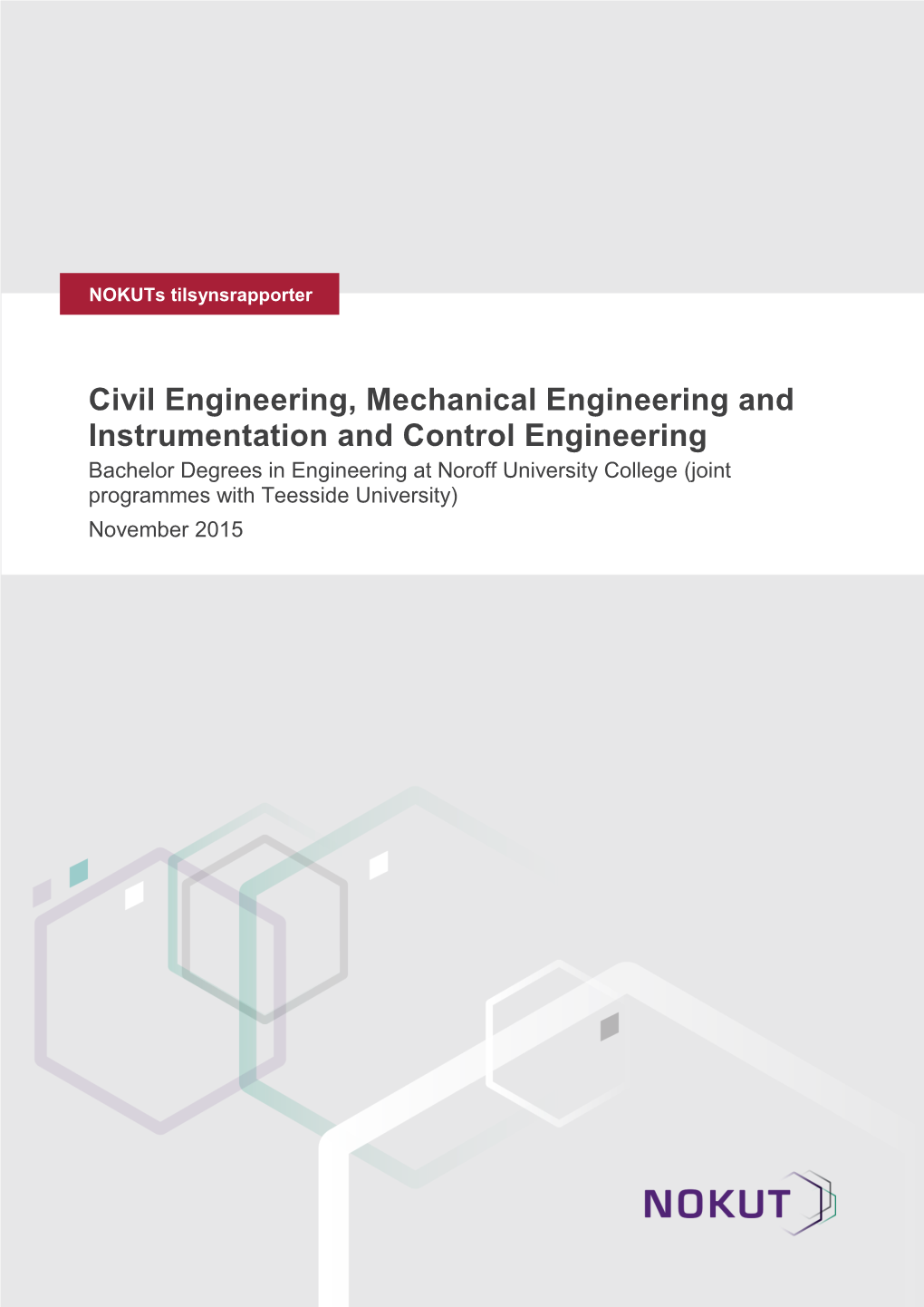 Civil Engineering, Mechanical Engineering and Instrumentation