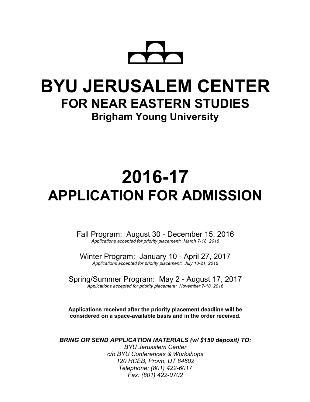 BYU Jerusalem Center Part 1