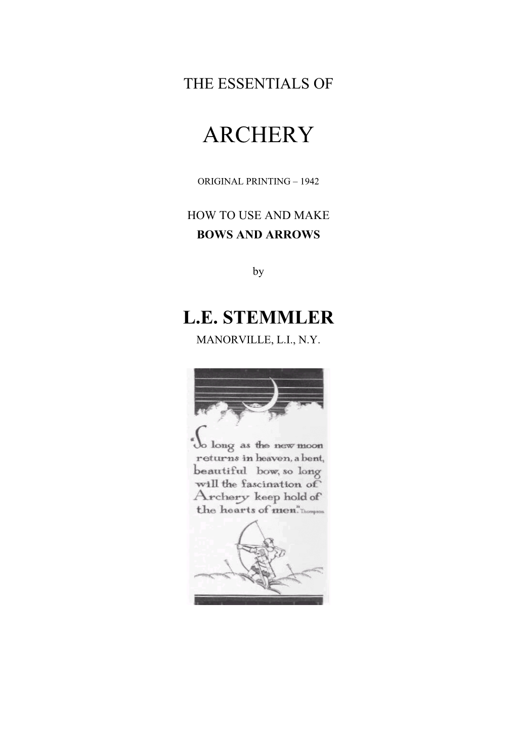 Essentials-Of-Archery.Pdf