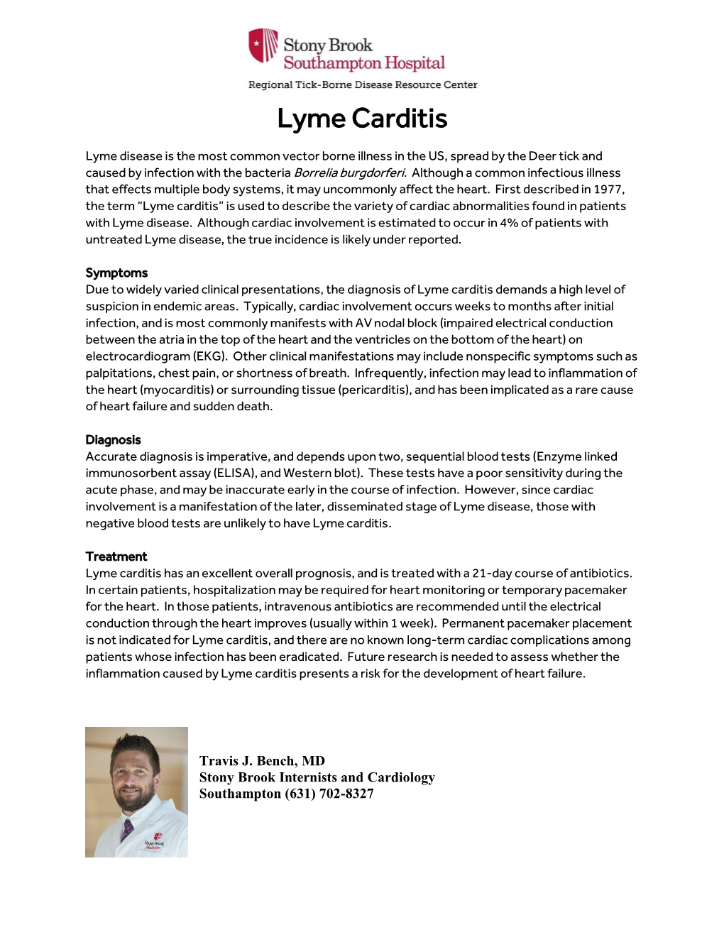 Lyme Carditis