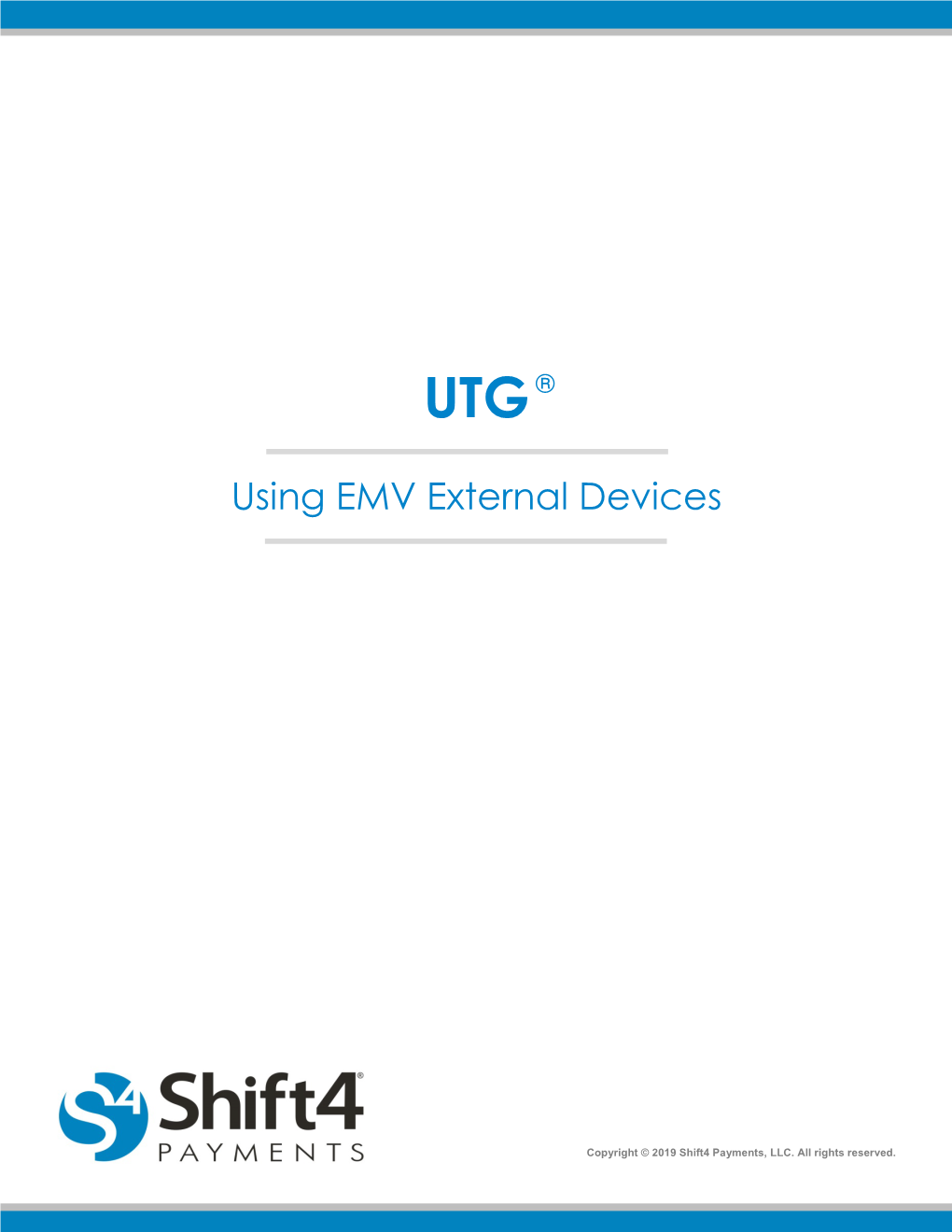 Using EMV External Devices
