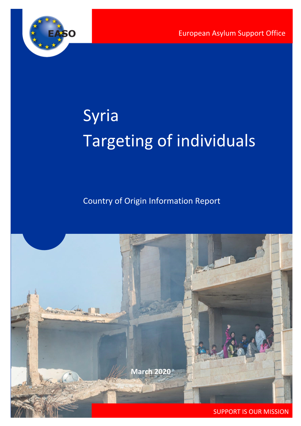 EASO COI Report: Syria – Actors (December 2019)