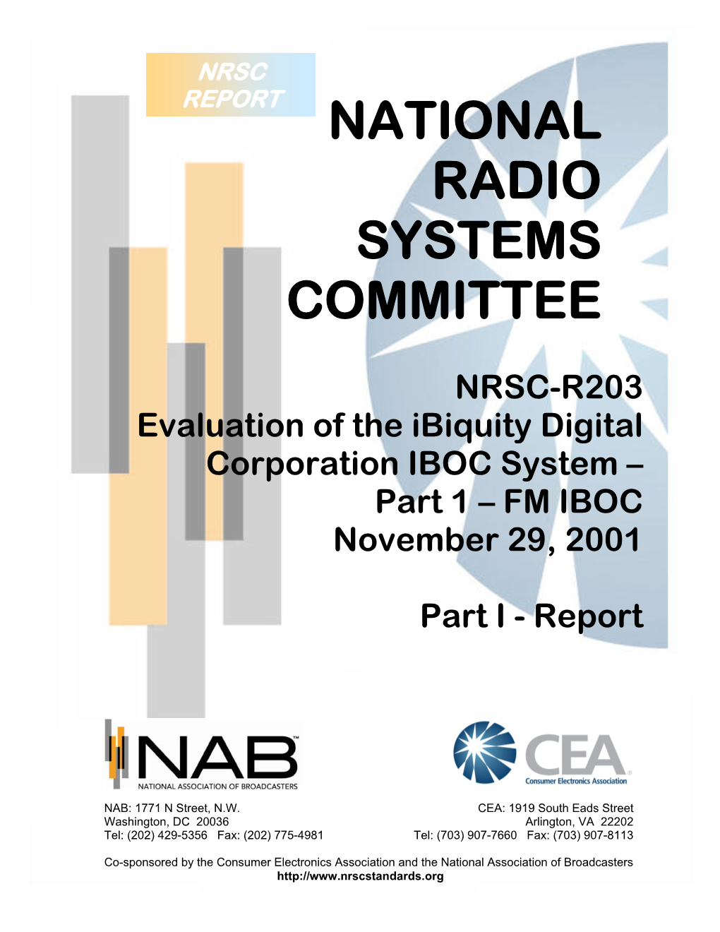 FM IBOC November 29, 2001 Part I