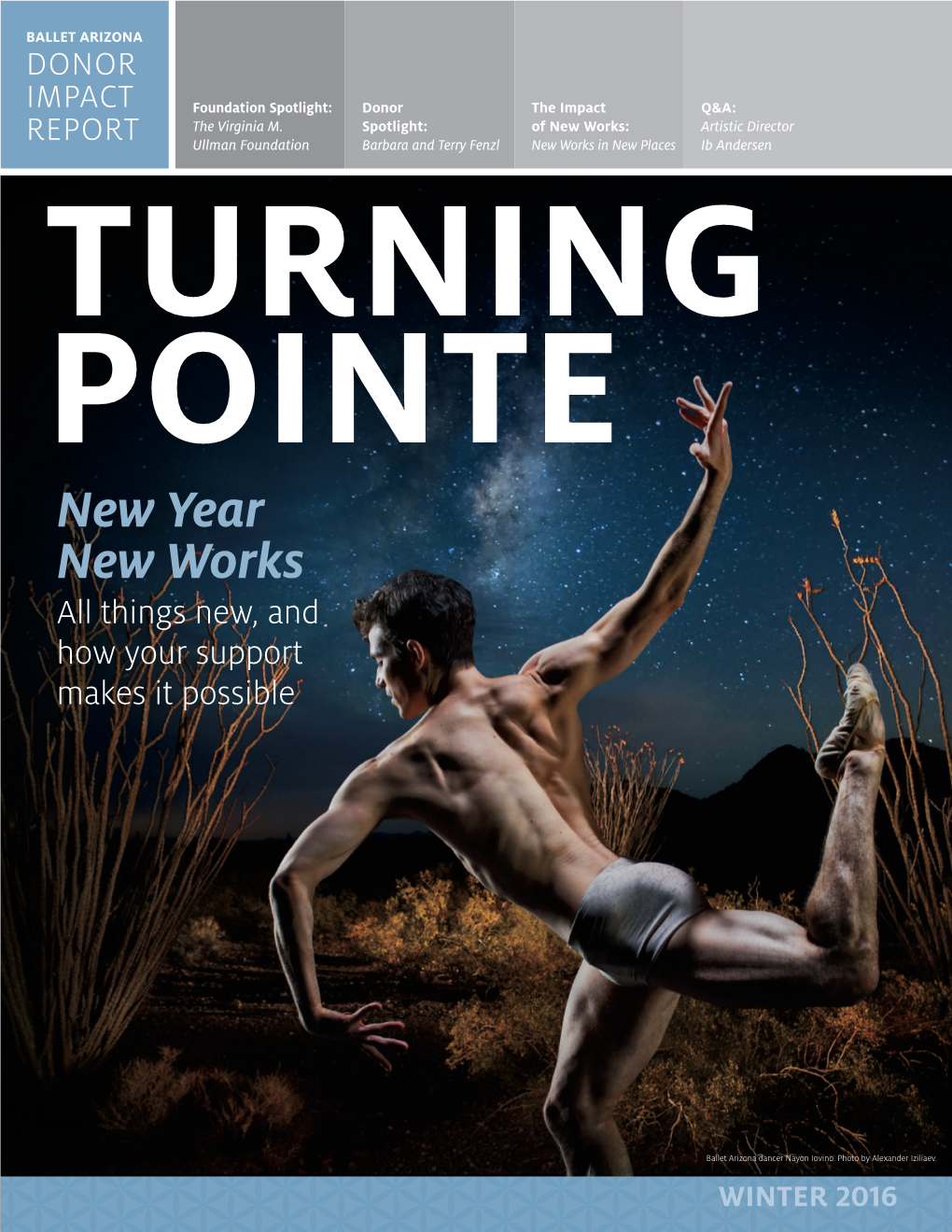 New Year New Works All Things New, and How Your Support Makes It Possible