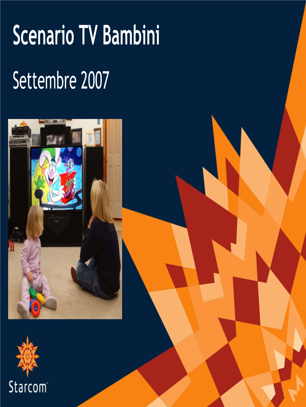 Scenario TV Bambini Settembre 2007 La Tv Del Passato E Quella Del Futuro