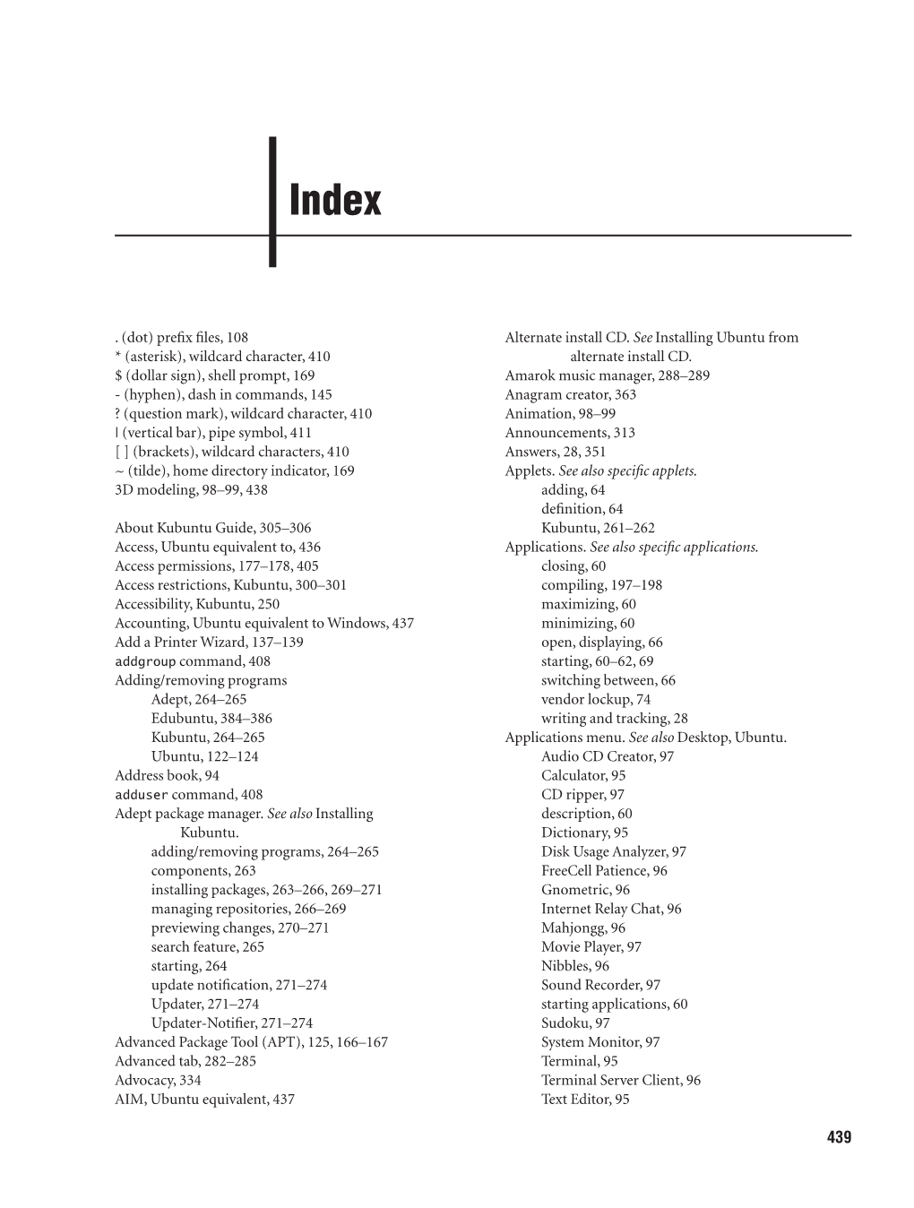 Prefix Files, 108 * (Asterisk), Wildcard Character