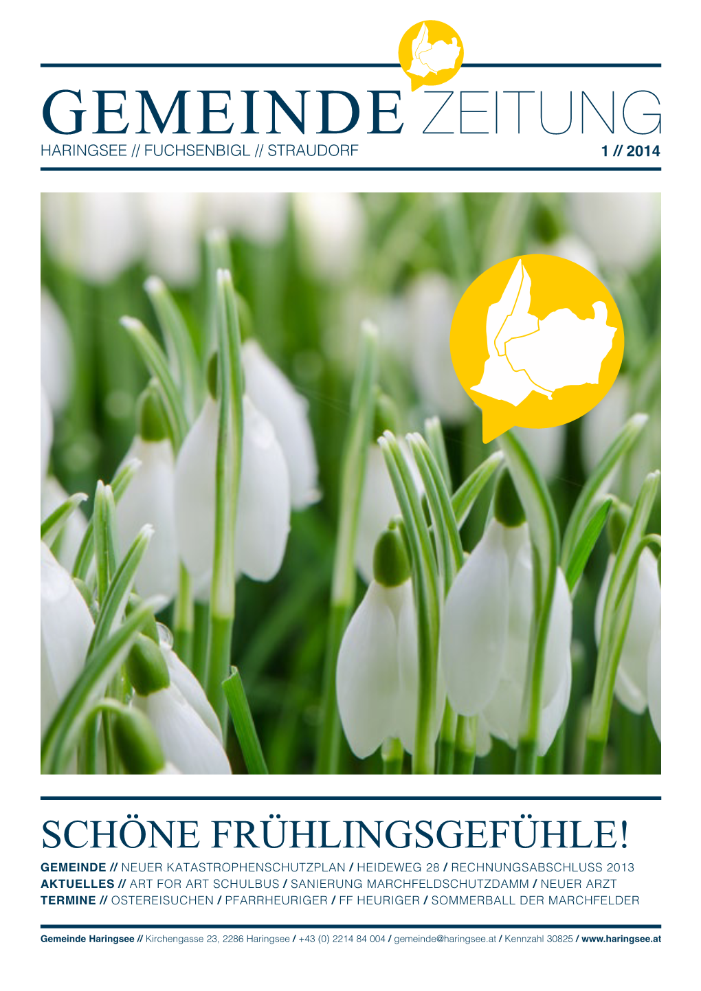 Gemeinde Zeitung Haringsee // Fuchsenbigl // Straudorf 1 // 2014