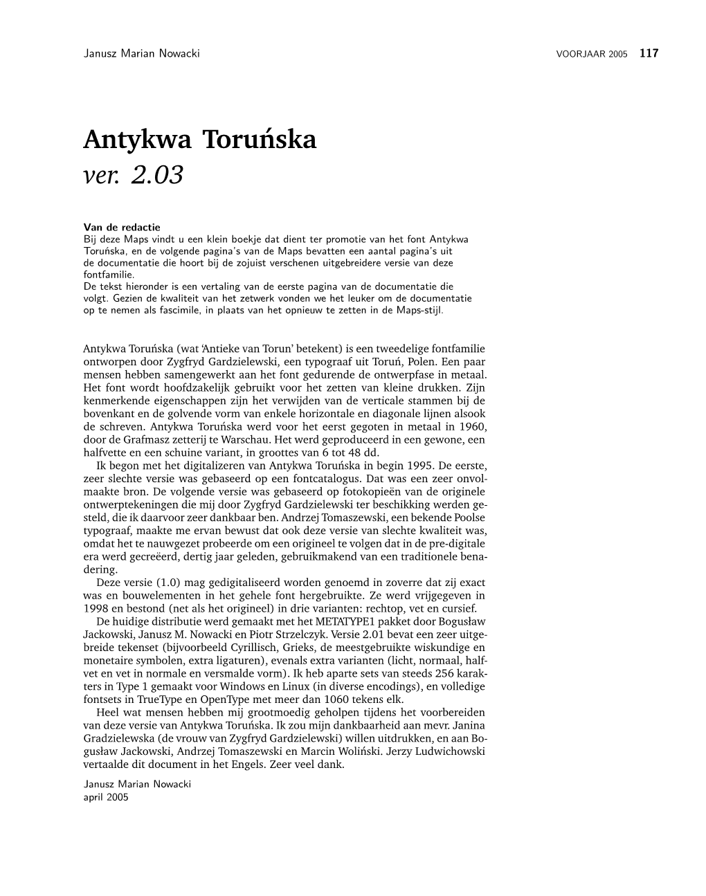 Antykwa Torunska Ver. 2.03