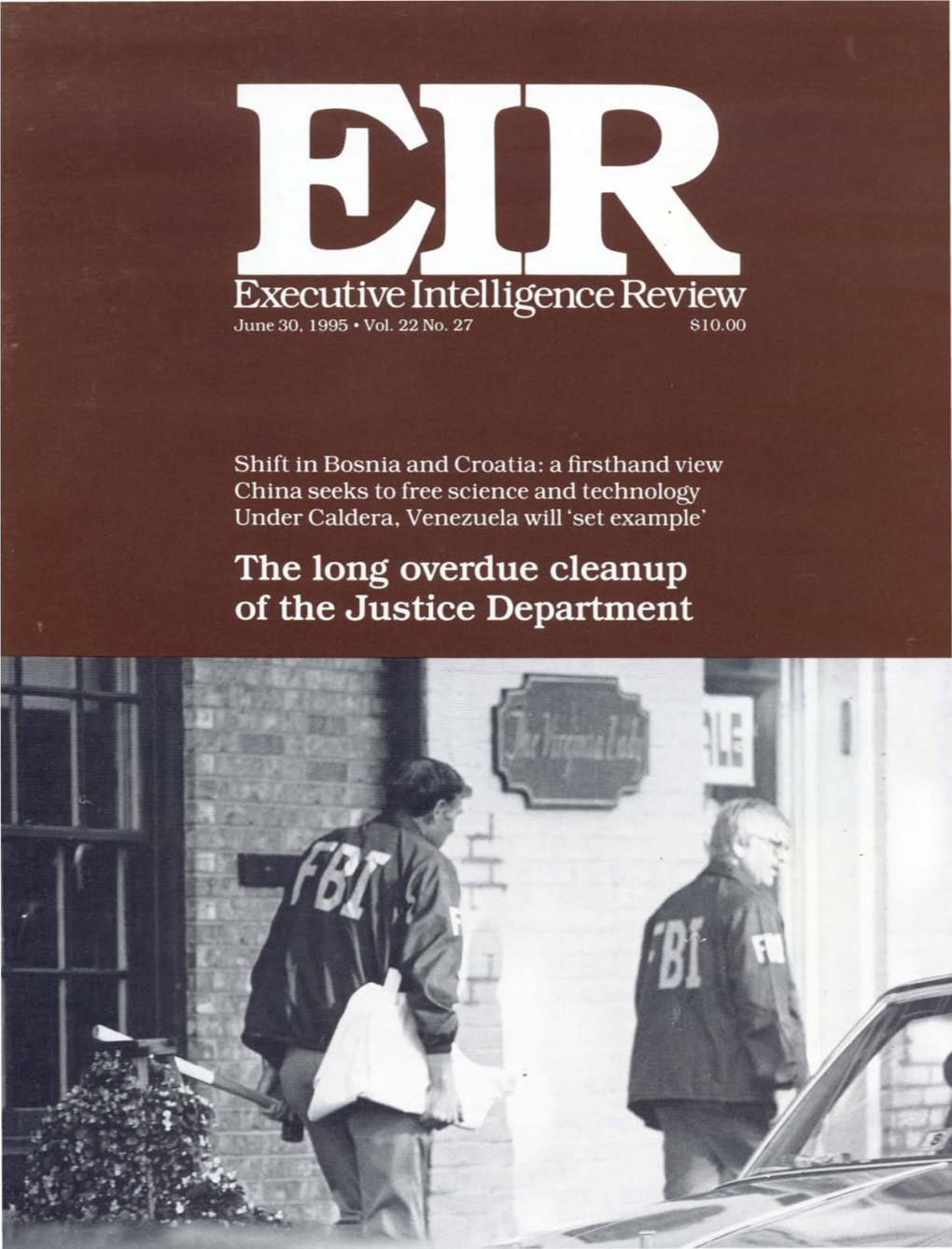 Executive Intelligence Review, Volume 22, Number 27, June 30, 1995