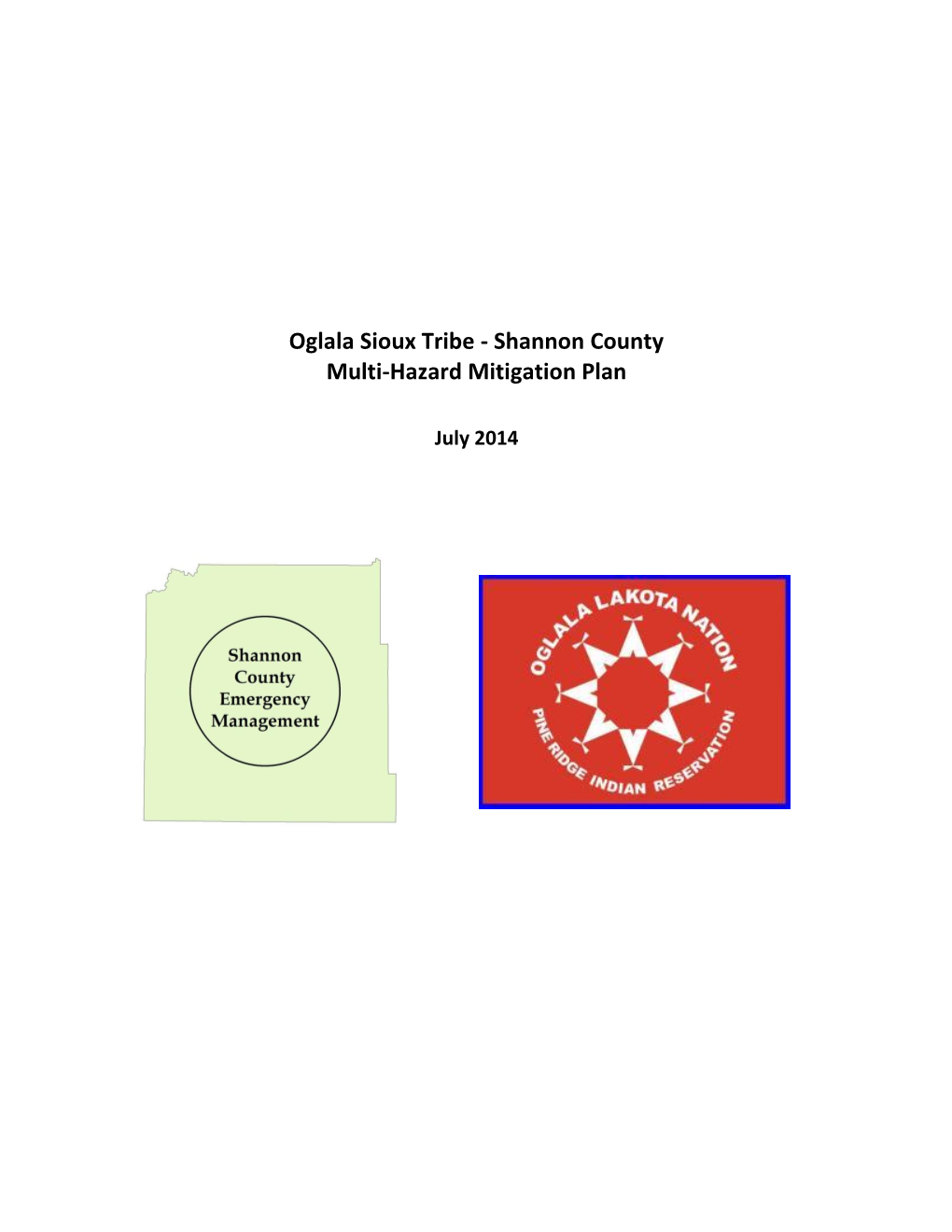 Oglala Sioux Tribe - Shannon County Multi-Hazard Mitigation Plan