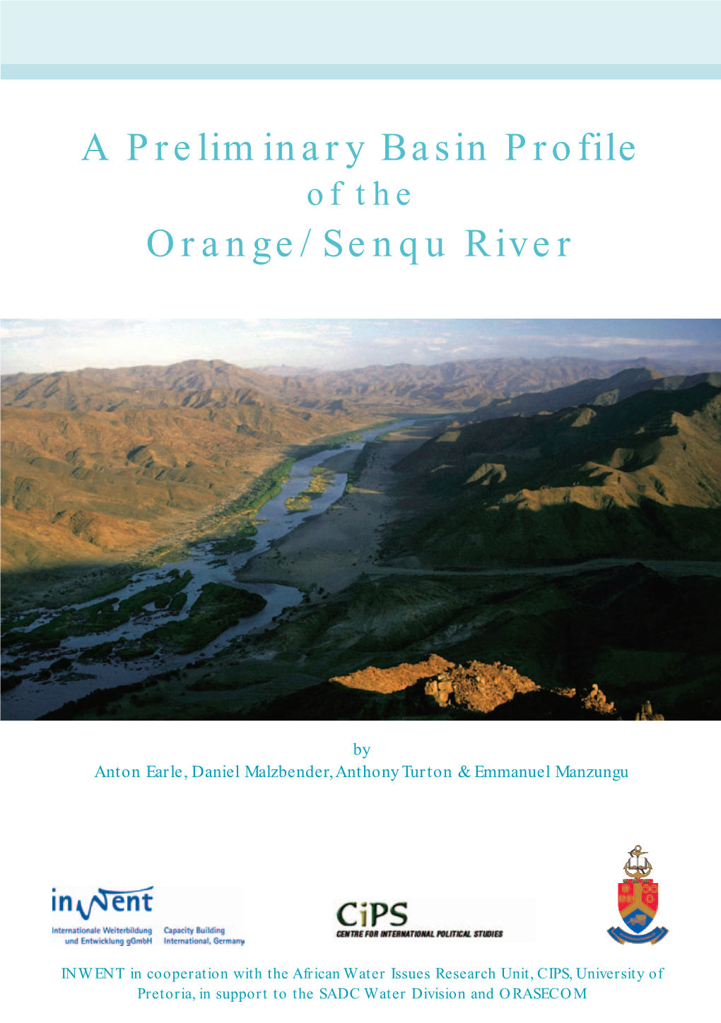 A Preliminary Basin Profile Orange/Senqu River