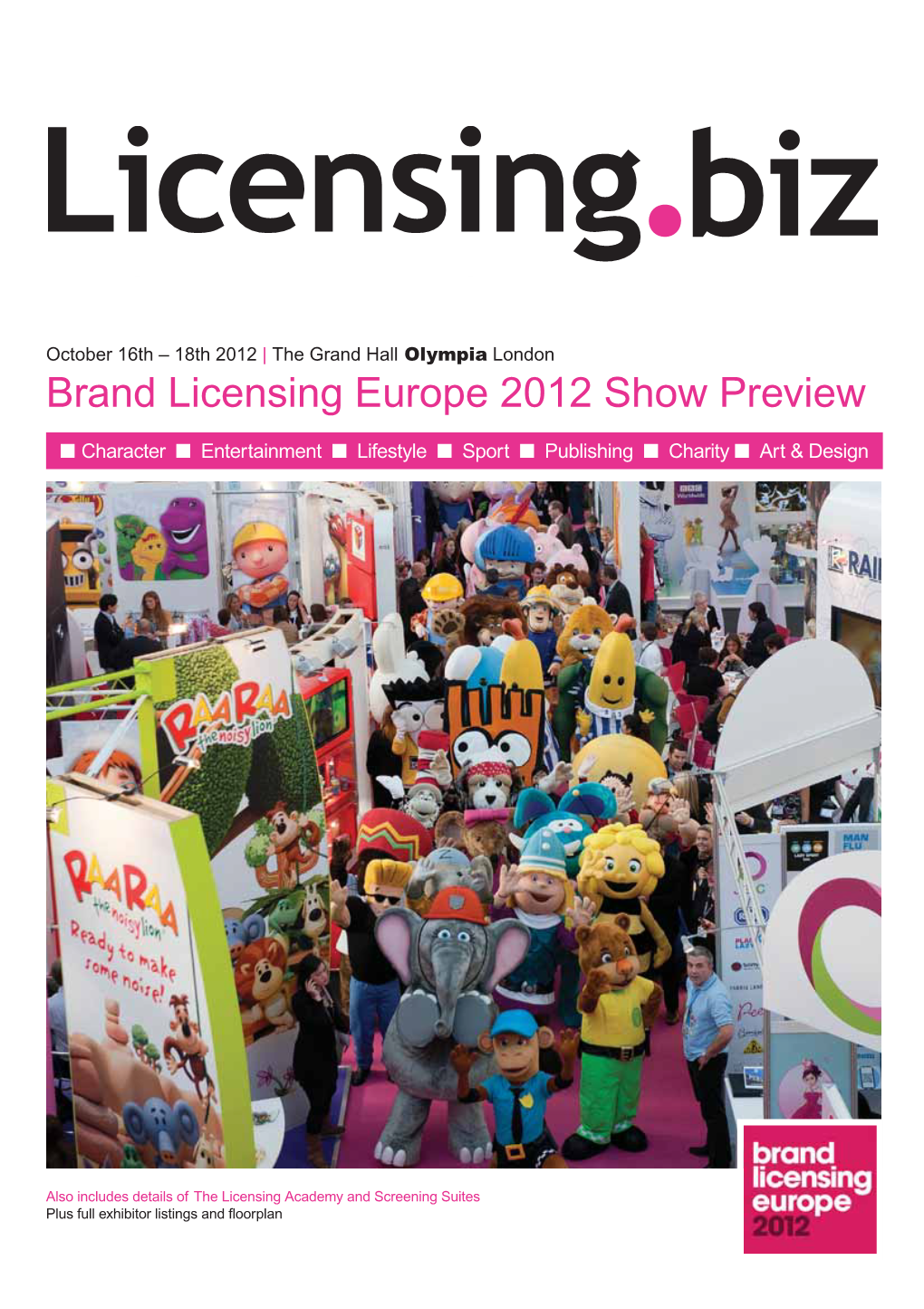 01 Brand Licensing 2012 - Cover Final 27/09/2012 17:08 Page 1