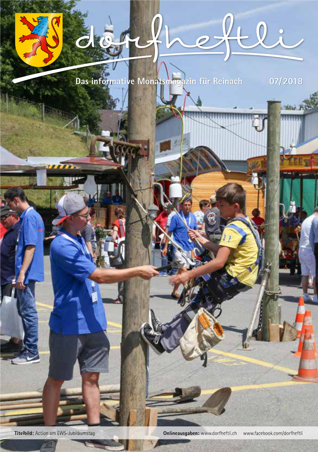 Das Informative Monatsmagazin Für Reinach 07/ 2018