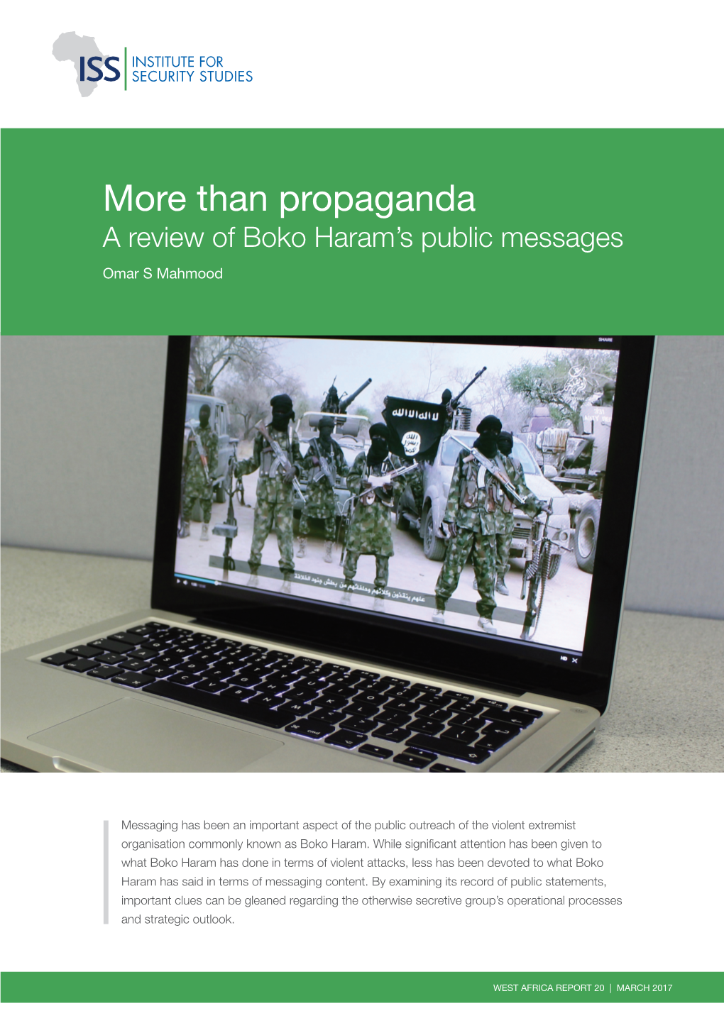 More Than Propaganda: a Review of Boko Haram's Public Messages