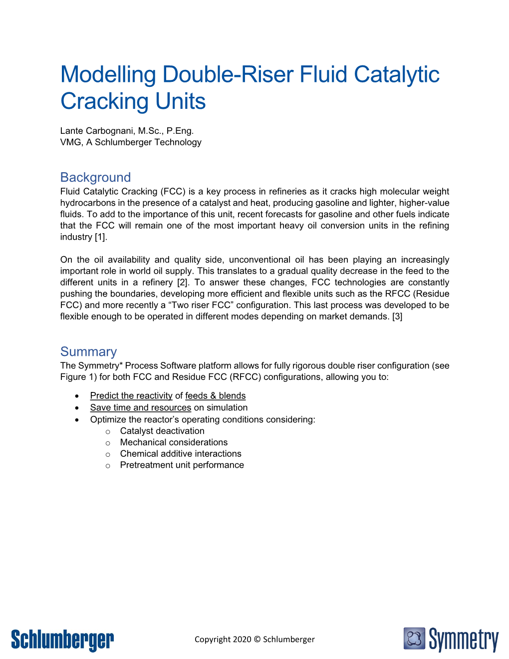 Modelling Double-Riser Fluid Catalytic Cracking Units