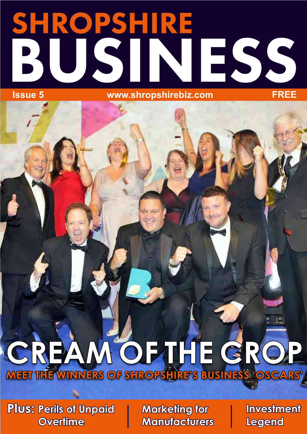 Cream of the Crop Meet the Winners of Shropshire’S Business ‘Oscars’