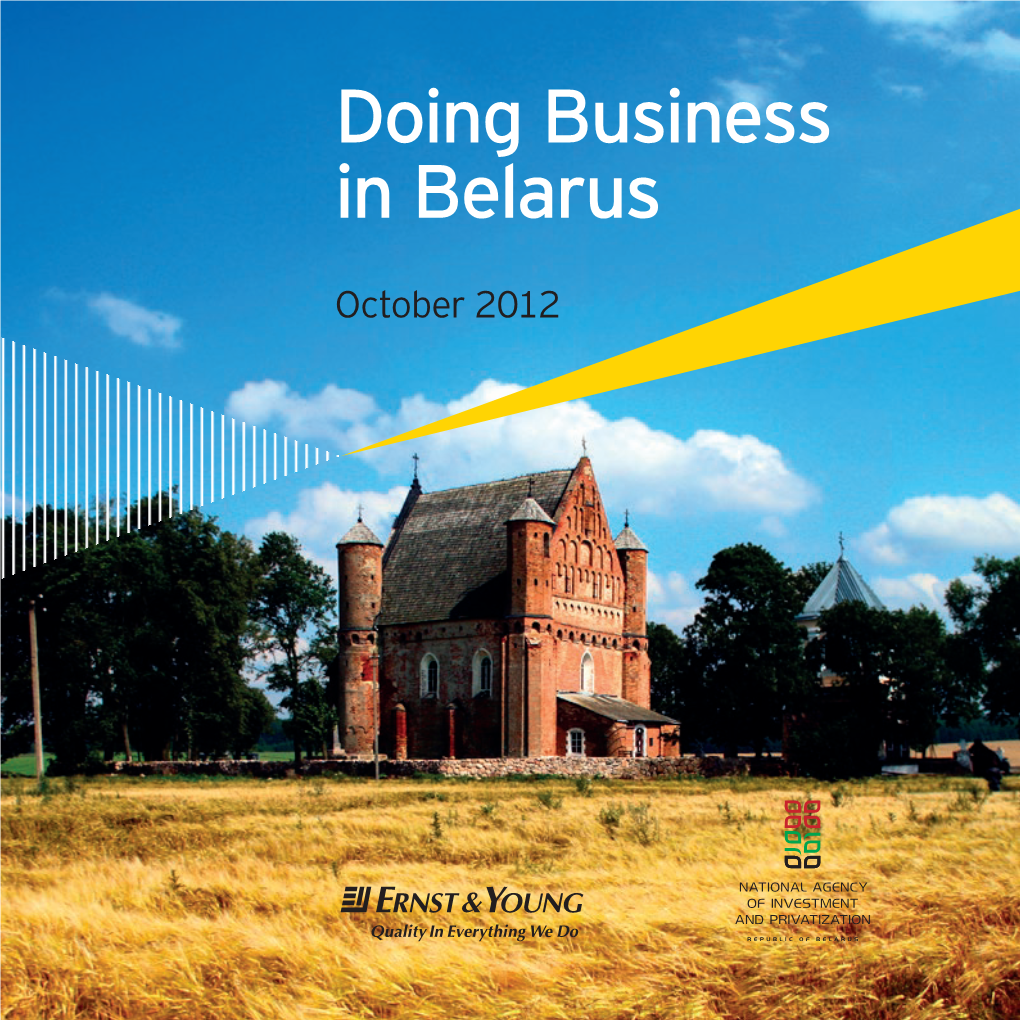 Doing Business in Belarus