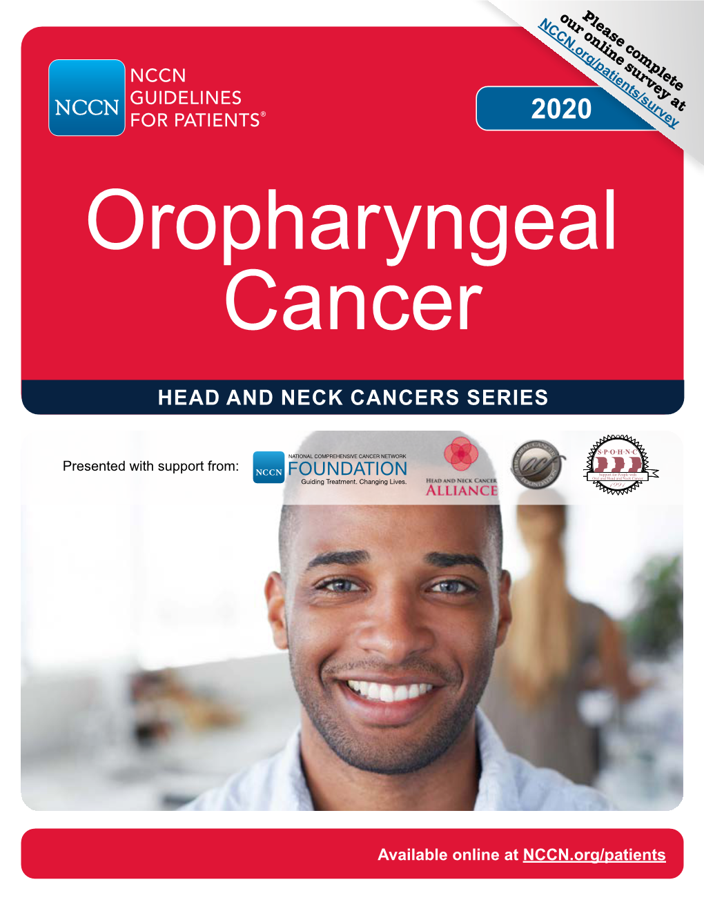 NCCN Guidelines for Patients Oropharyngeal Cancer