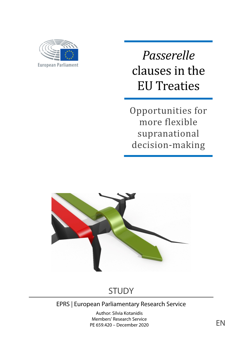 Passerelle Clauses in the EU Treaties