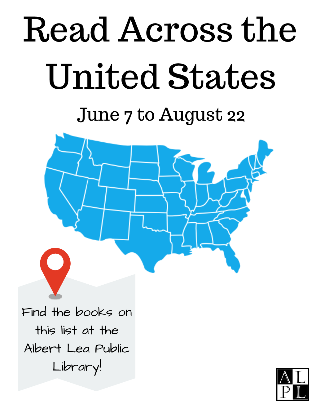 Read Across the United States June 7 to August 22