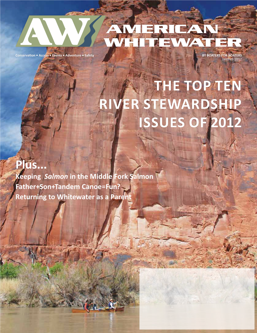 The Top Ten River Stewardship Issues of 2012