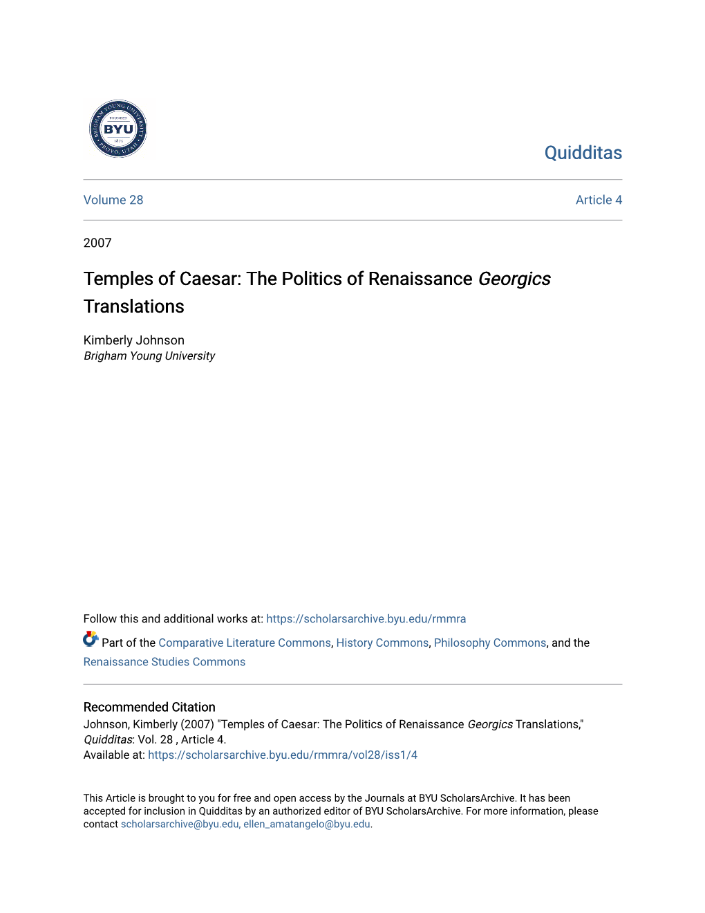 The Politics of Renaissance <I>Georgics</I> Translations