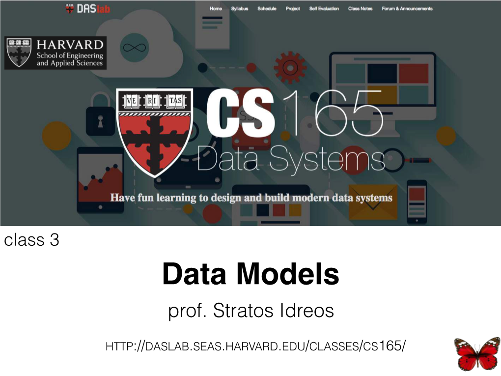 Data Models Prof
