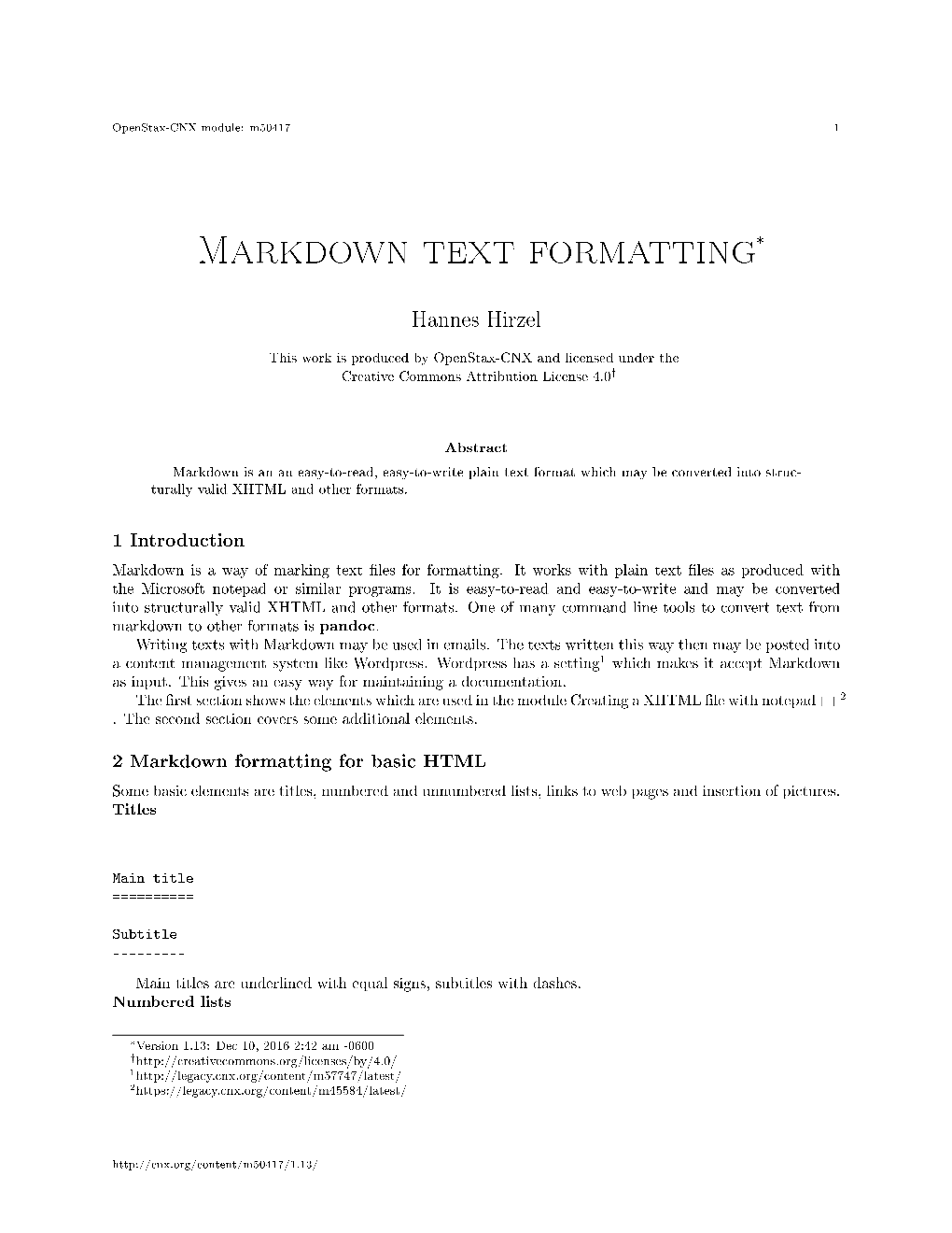 Markdown Text Formatting*