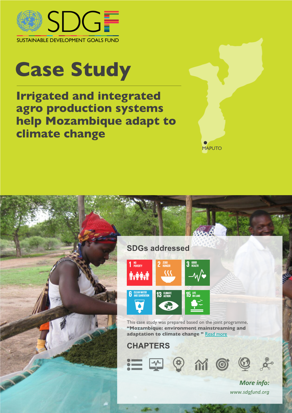 Case Study Irrigated and Integrated Agro Production Systems Help Mozambique Adapt to Climate Change