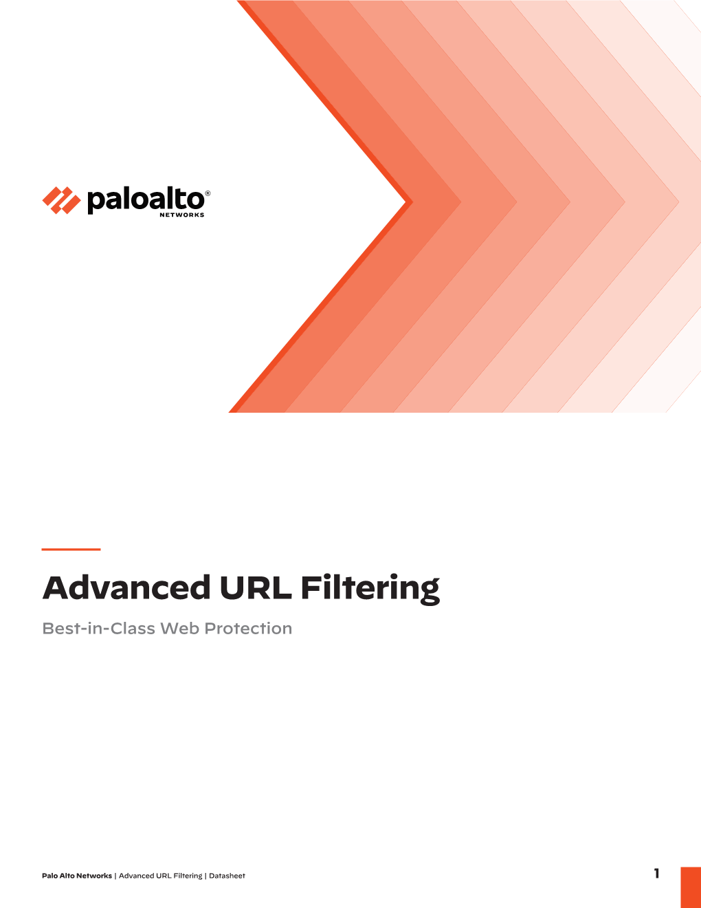 Advanced URL Filtering Best-In-Class Web Protection