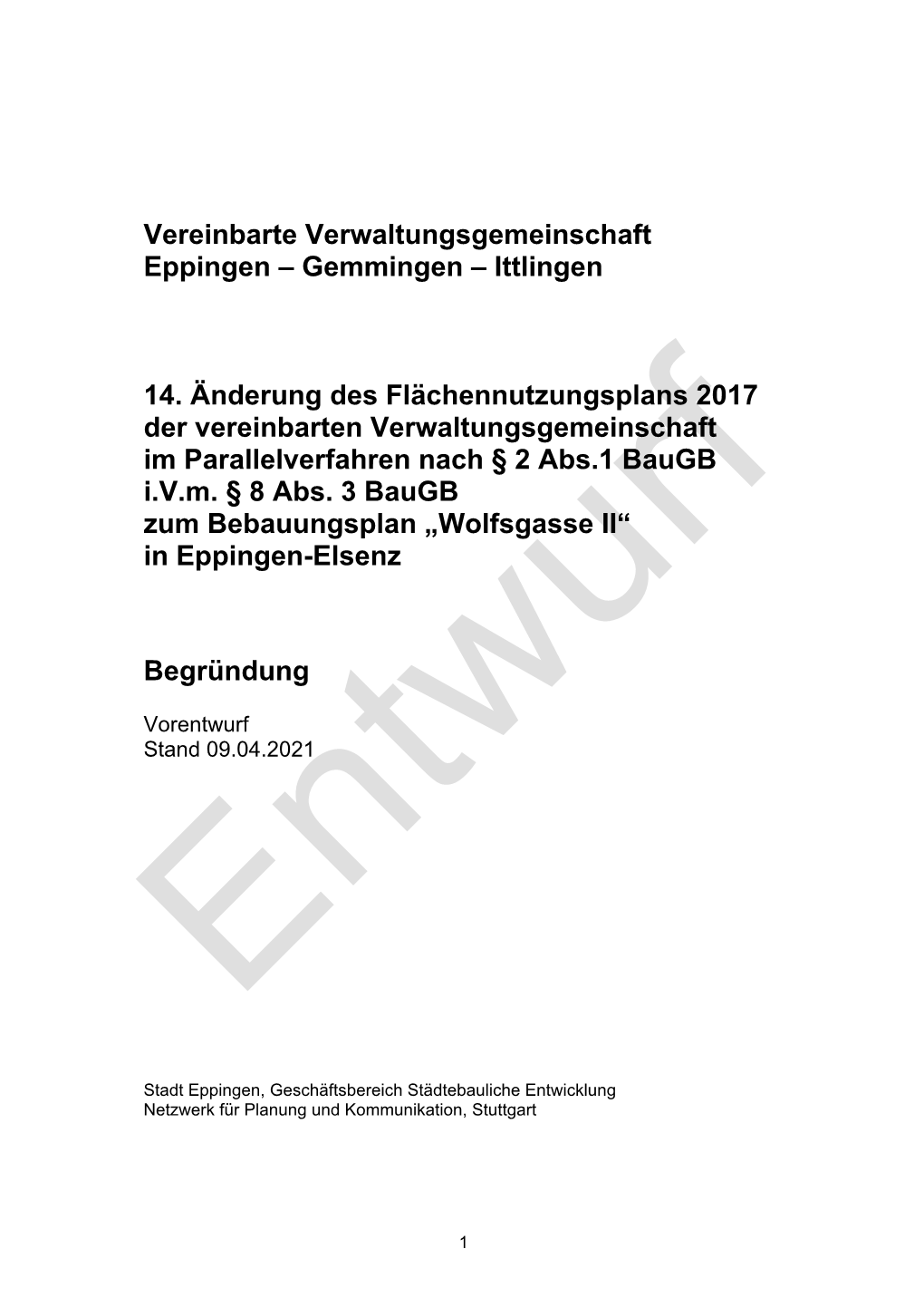 Vereinbarte Verwaltungsgemeinschaft Eppingen – Gemmingen – Ittlingen