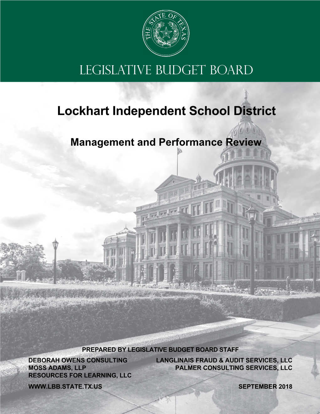 Lockhart Independent School District Management and Performance