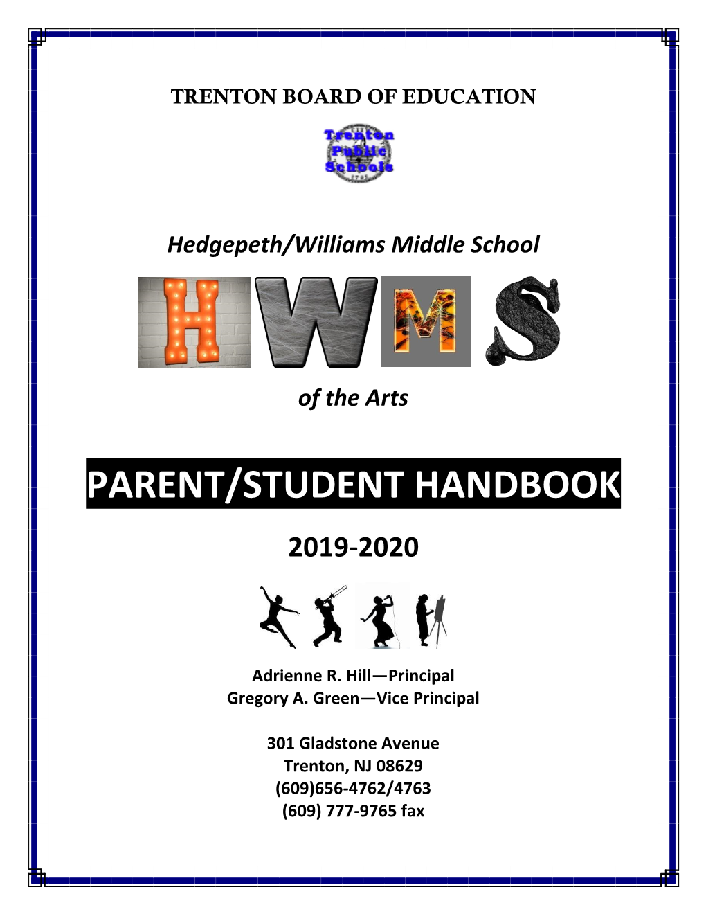 Parent/Student Handbook 2019-2020