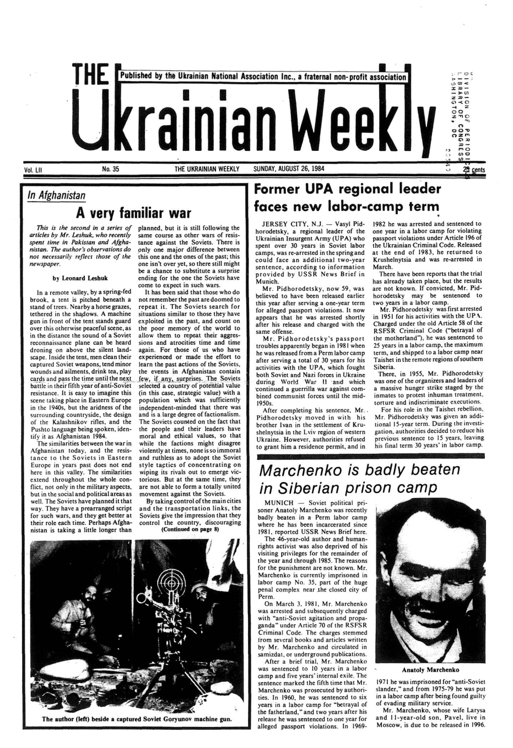 The Ukrainian Weekly 1984, No.35