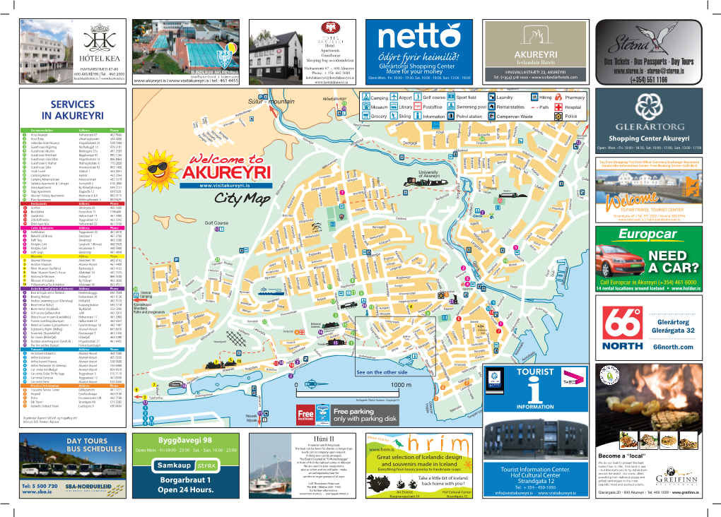 A Map of Akureyri Is Here