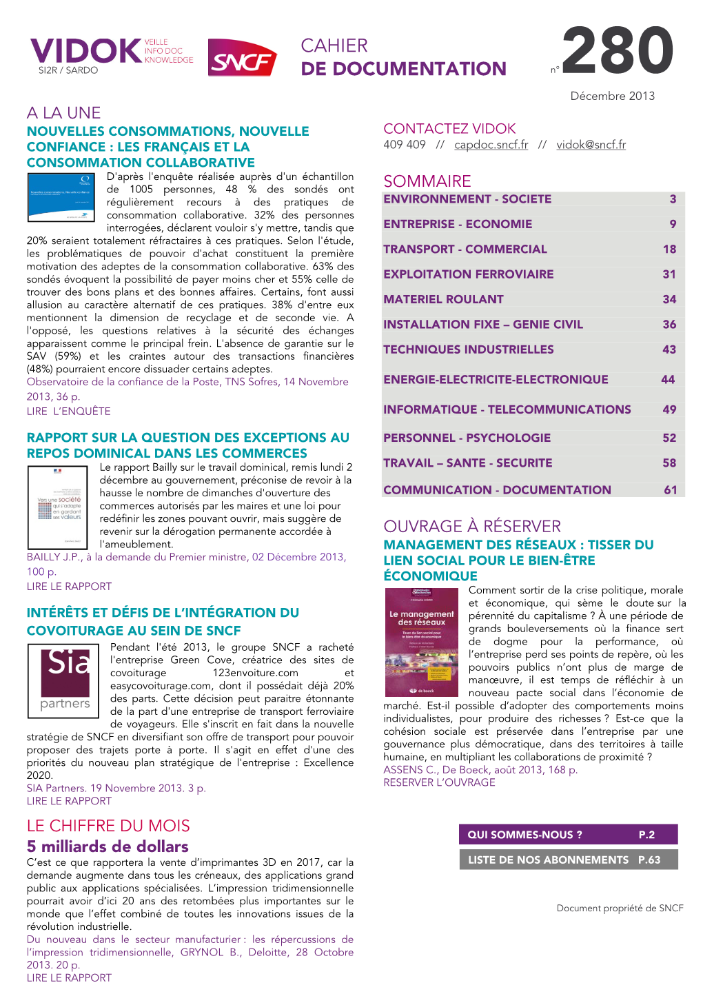 Cahier De Documentation