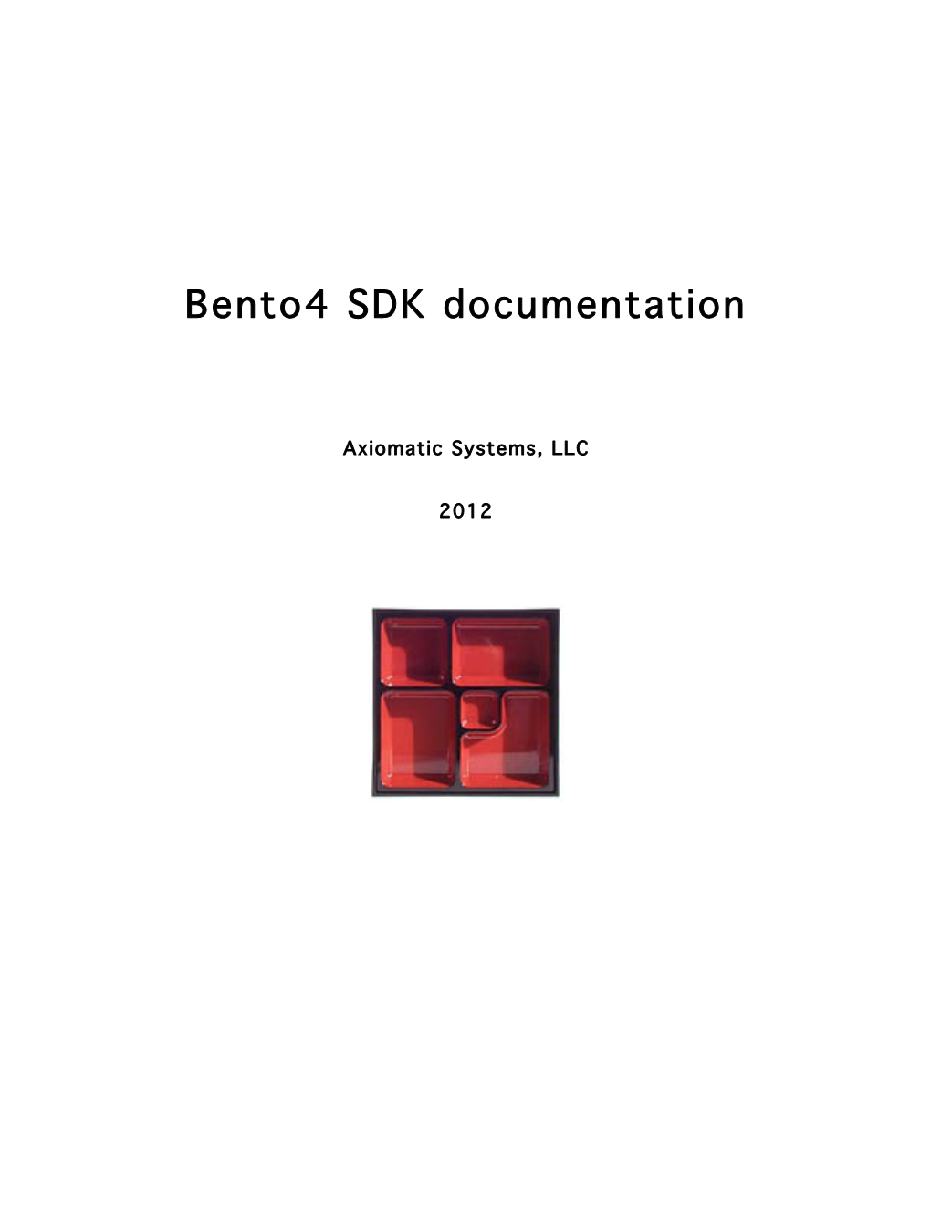 Bento4 SDK Documentation