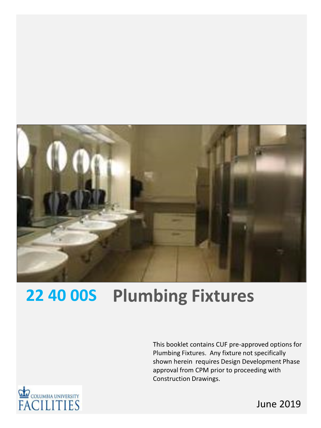 Plumbing Fixtures