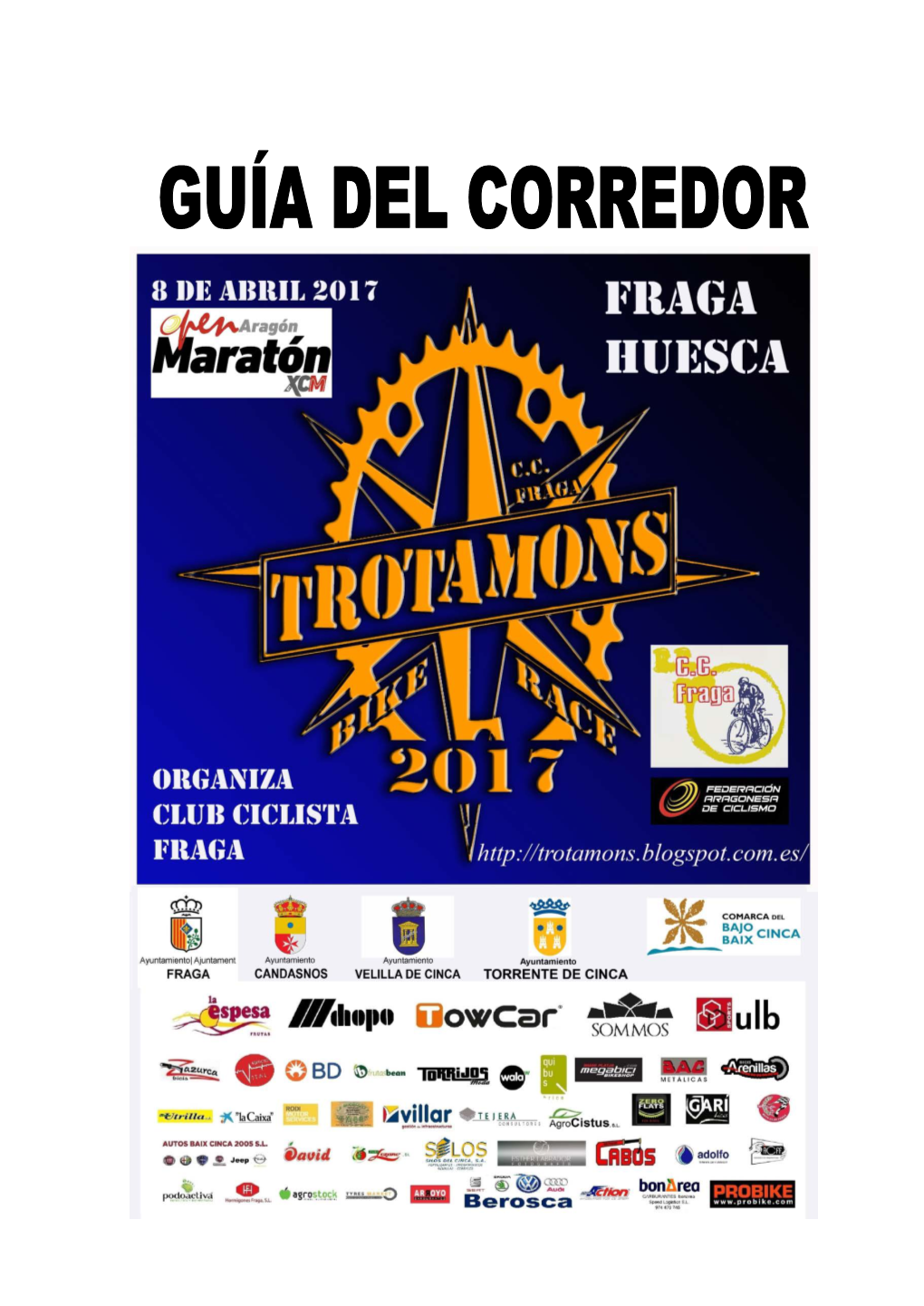 Descarga Guia Del Corredor Trotamons 2017.Pdf