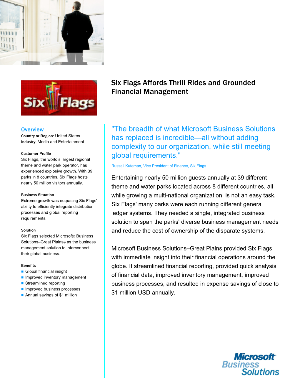 Six Flags Affords Thrill Rides and Grounded Financial Management