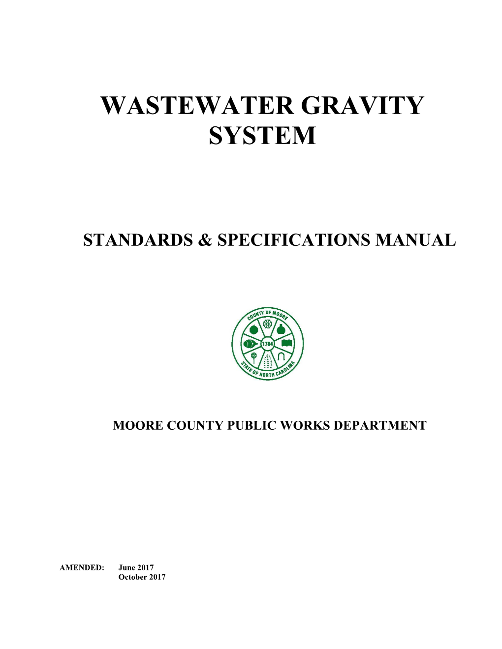 Wastewater Gravity System